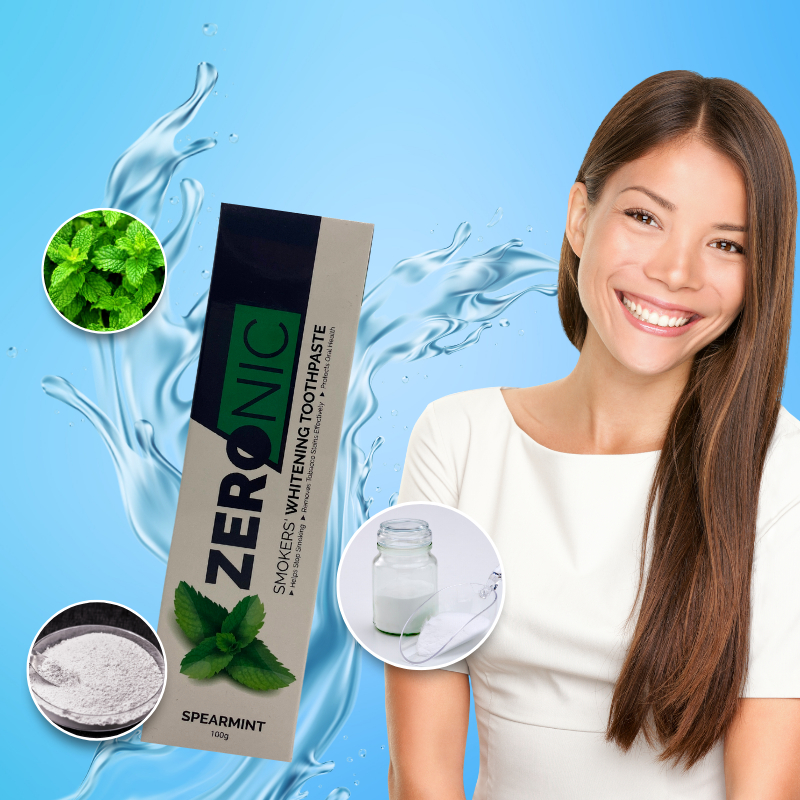 Zeronic Smoker's Whitening Toothpaste for Oral Health Protection ...