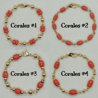 Chinese coral bracelet for on sale baby