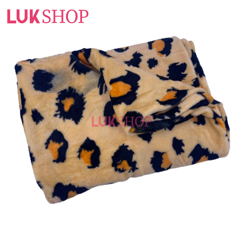 LUK 170*200cm Queen Fleece Blanket Queen Size Microfiber Printed