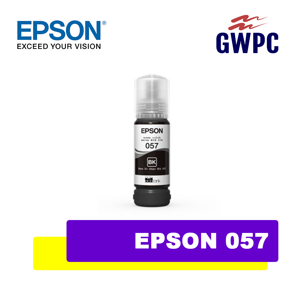 Epson 057 Genuine Ink Bottle For L8050 L18050 Printer Shopee Philippines 9412