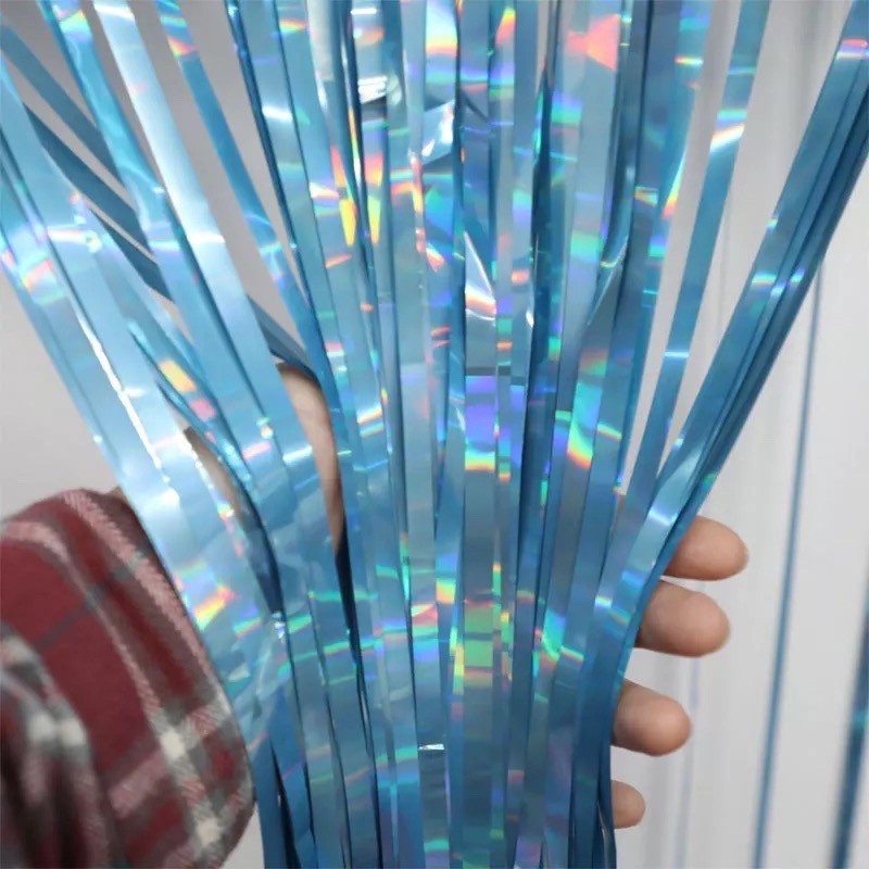 2Meters Square Curtain Foil Curtain Backdrop Birthday Party Decorations