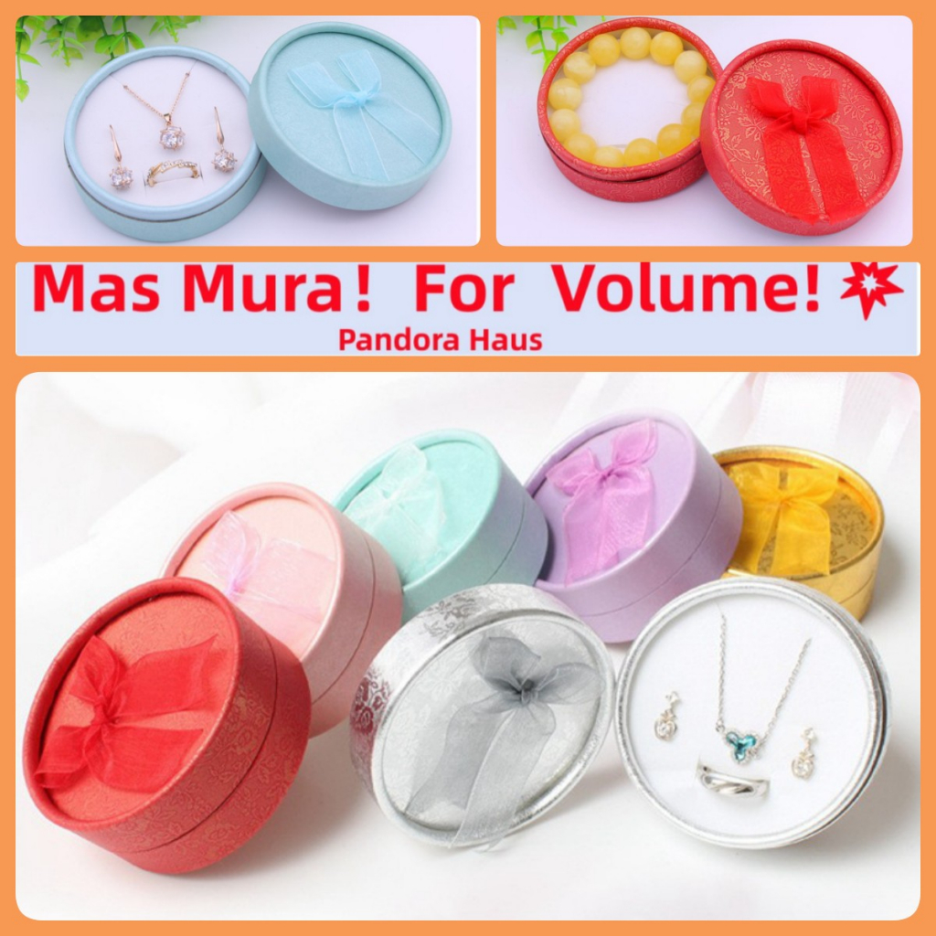 12Pcs Round Jewelry Gift Box for earring for bangle for necklace for