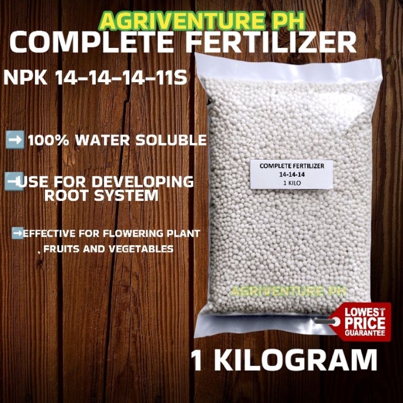 Complete Fertilizer (14-14-14) 1 kilo | Shopee Philippines