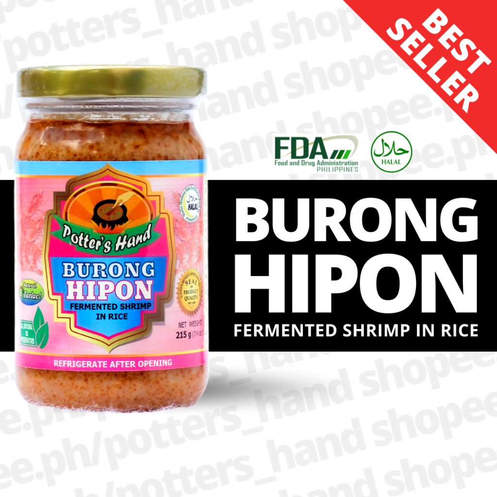 Burong Hipon Fermented Shrimp in Rice - 8oz - Potter's Hand Food ...