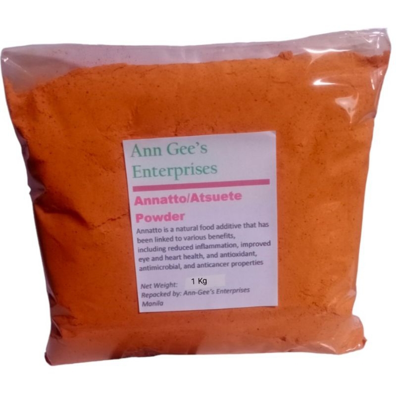 Annatto/Atsuete Powder 1 kg Shopee Philippines