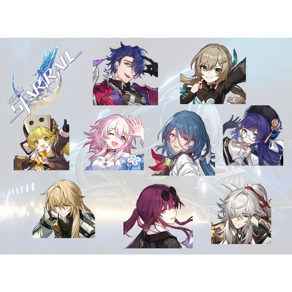 Honkai Star Rail - Vinyl Waterproof Sticker | Shopee Philippines