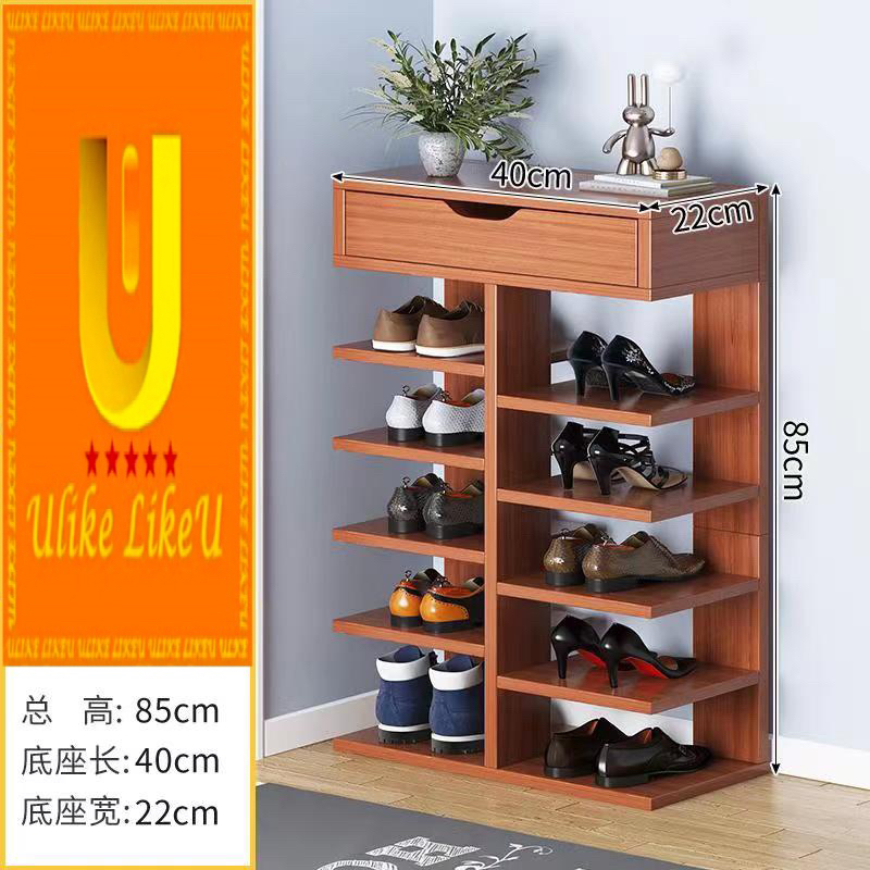 Shoe rack household indoor dormitory simple door narrow shoe cabinet ...