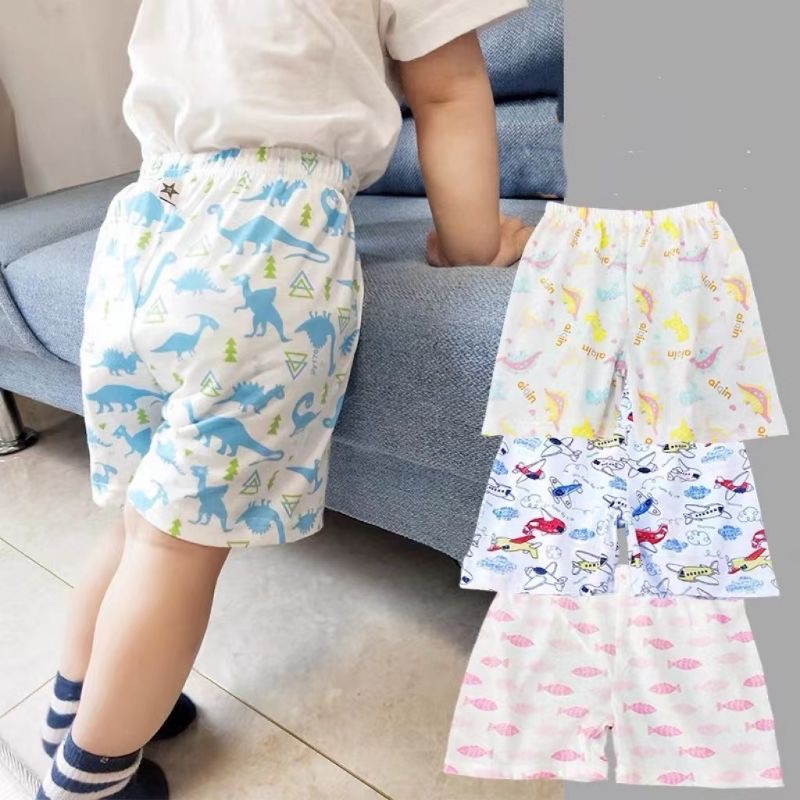 HONGS Baby Cotton Cute Kid Girl Boy Short Pants Random Design Bottom