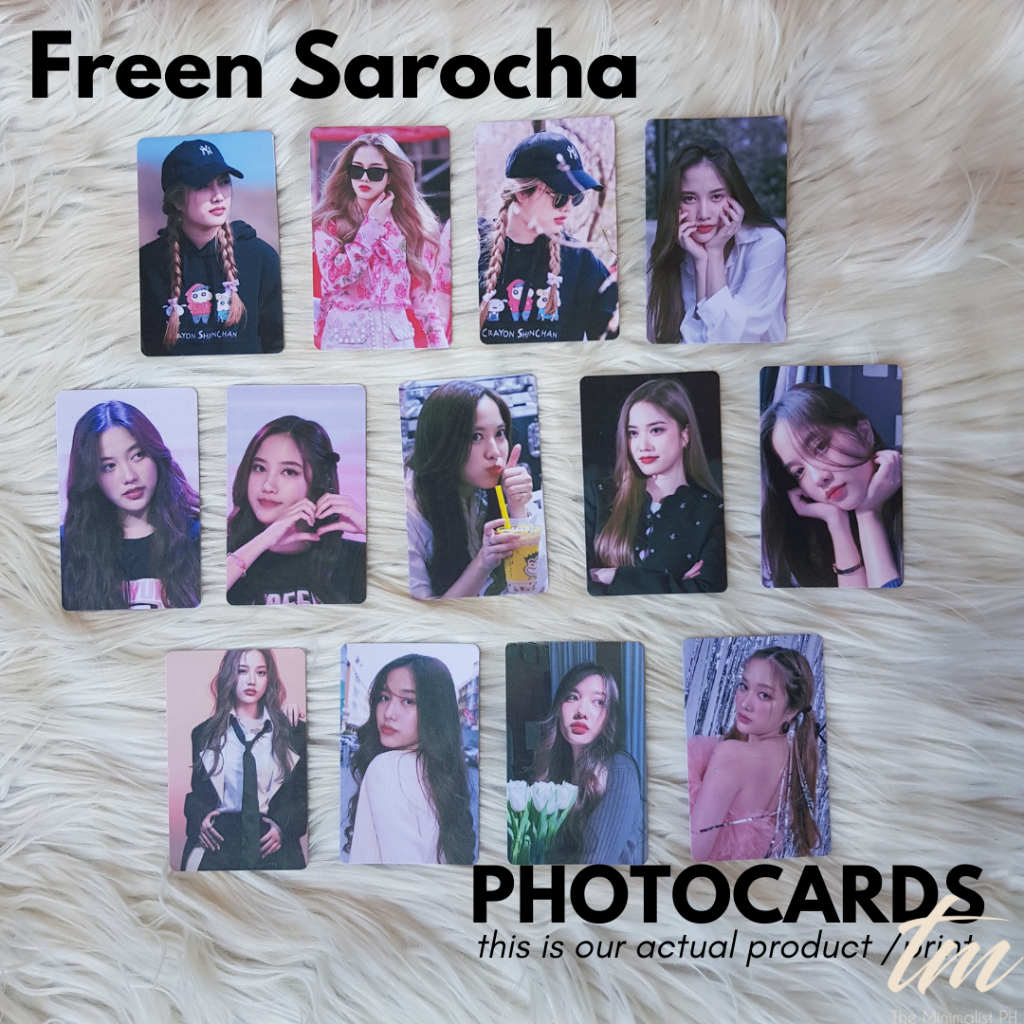 Freen Sarocha Khun Sam Photocards Fan Made L Lomo Card 350 Gsm High