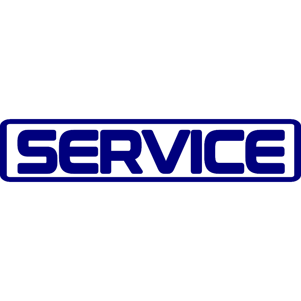 SERVICE STICKERS (VINYL STICKER) | Shopee Philippines