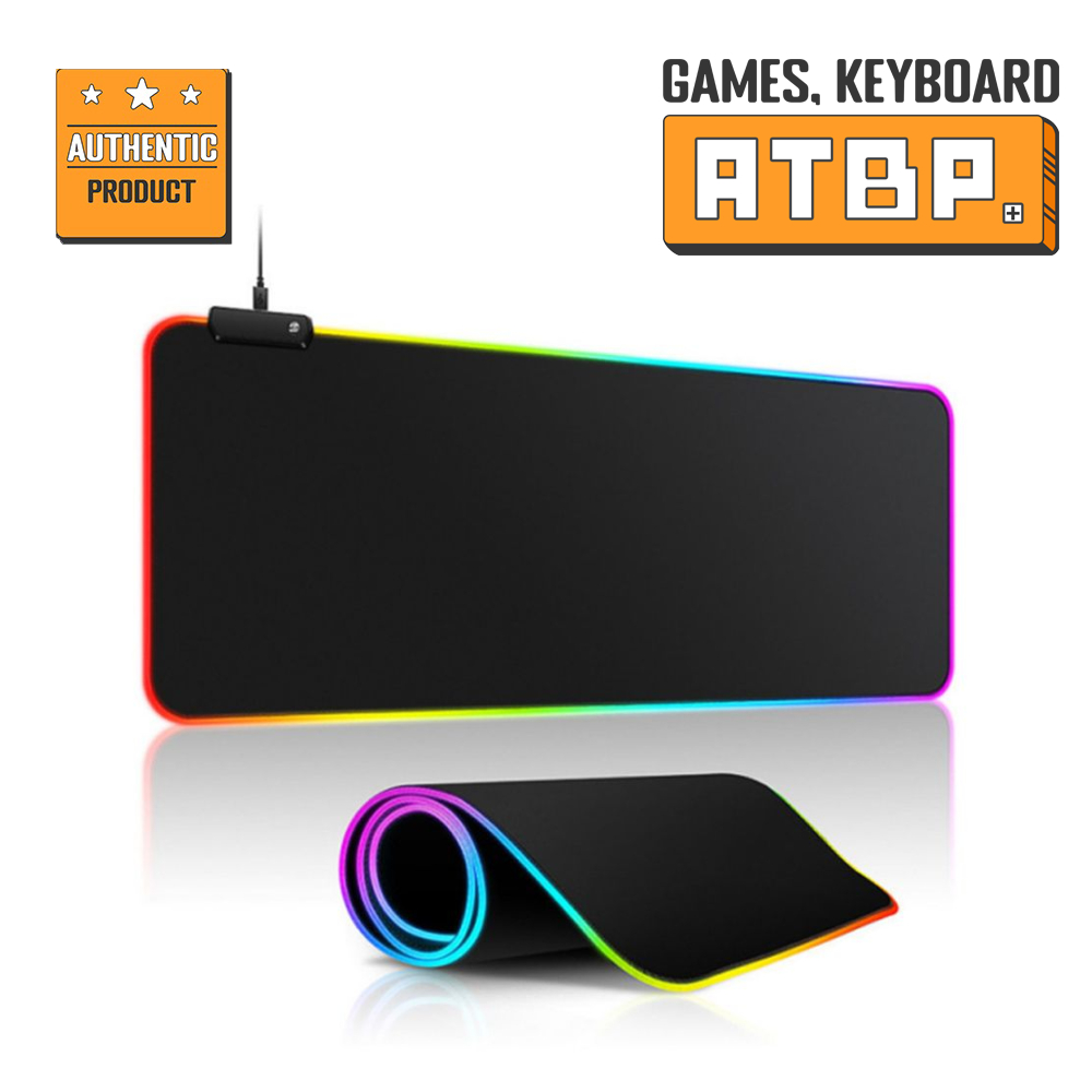 Royal Kludge RK RGB03 Luminous XL Gaming Mouse Pad [900 x 400 x 4mm
