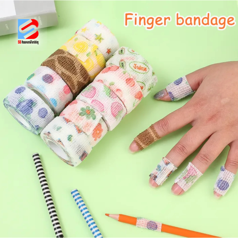 Cute finger bandage writing finger guard antiwear hand tape self