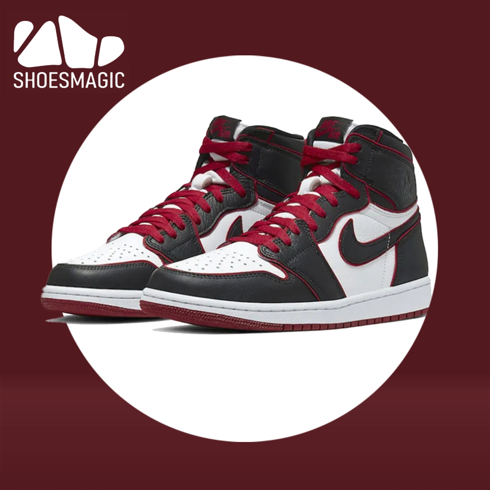 J1 Retro High Og Red Line High Top Vintage Basketball Shoe Black Red ...