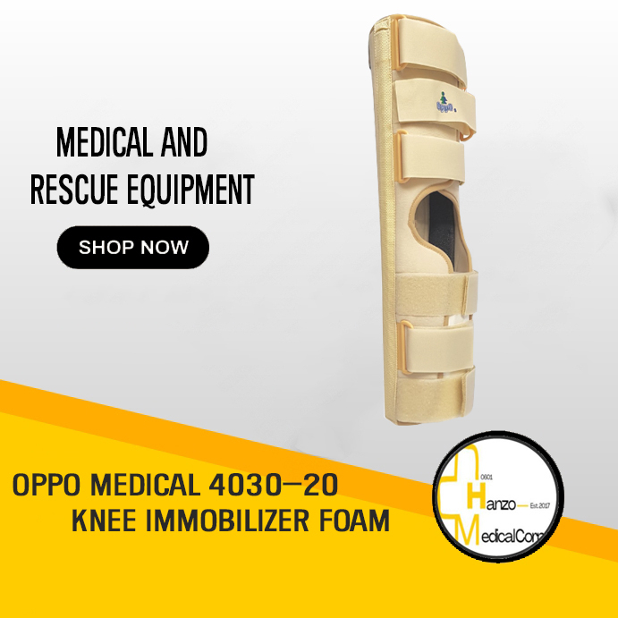 OPPO MEDICAL 4030-20 KNEE IMMOBILIZER FOAM | Shopee Philippines