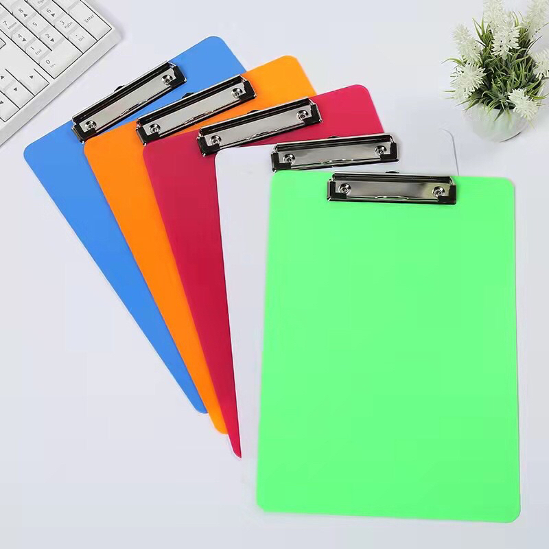 UD Plastic A4 Clip Board Student Writing Pad Pvc Board Clip Pad Folder ...