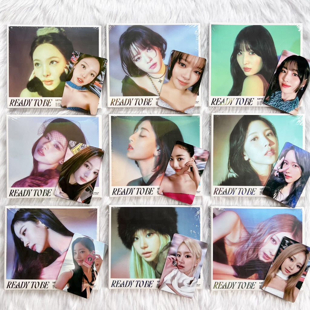 TWICE - The 12th Mini Album [READY TO BE] (Digipack Ver.) with POB ...