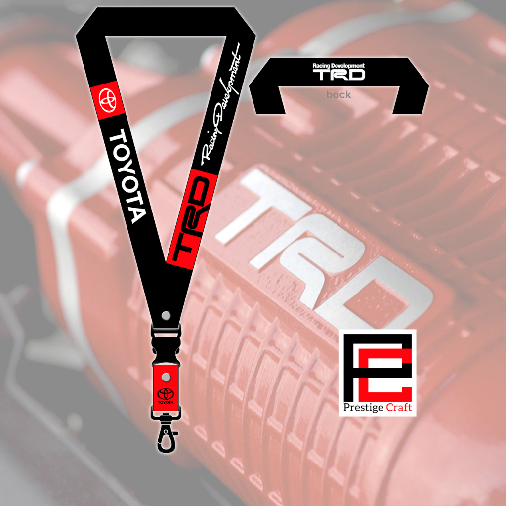 LANYARD TRD Toyota Racing Development ID Lace │ Sling │ Car Key │ Key ...