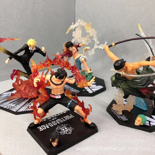 One Piece Anime Characters GK Luffy Zoro / Sanji / Usopp / PVC Action  Figure Doll Ornament Toy Birthday Christmas Gift - AliExpress