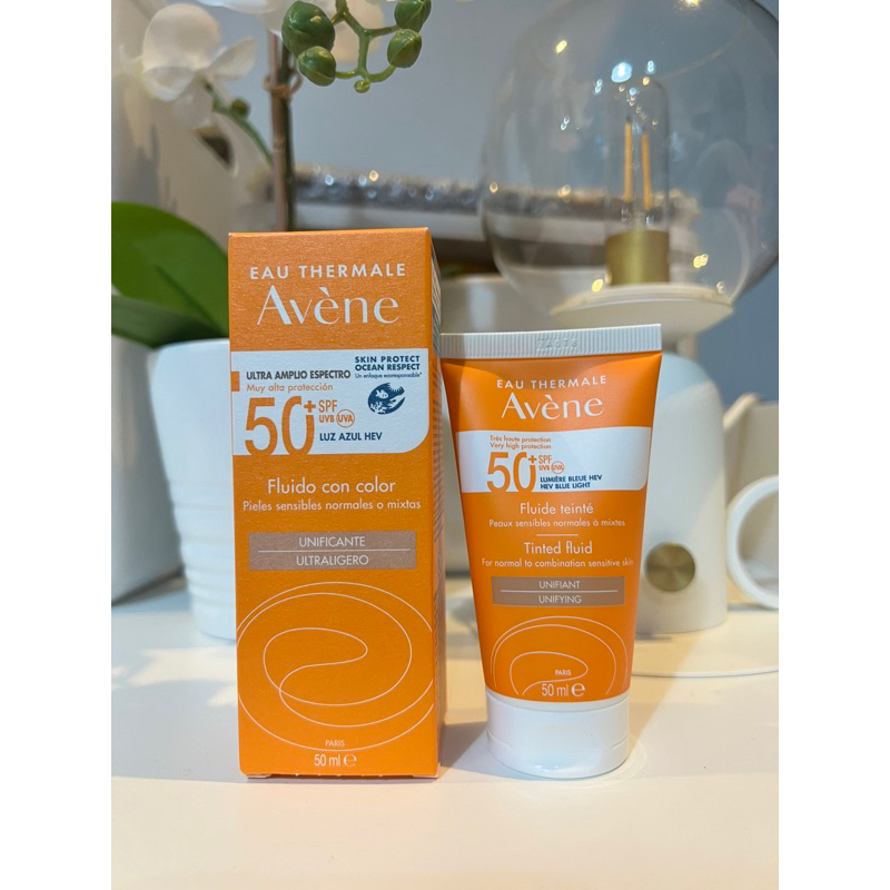 Avène Sun Very High Protection Tinted Fluidcream Unifying Spf50 50ml