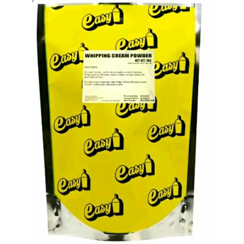 EASY BRAND WHIPPING CREAM POWDER 1KG Shopee Philippines