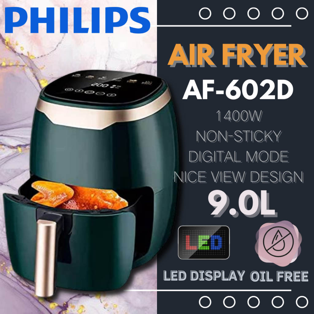 9.0L Air Fryer Large HighCapacity Air Fryer AF602D AIRFRYER (9.0 L