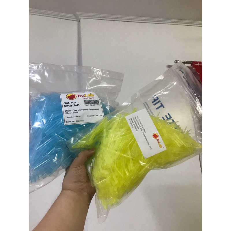 yellow tips/ blue tips autoclavable TRULAB Shopee Philippines