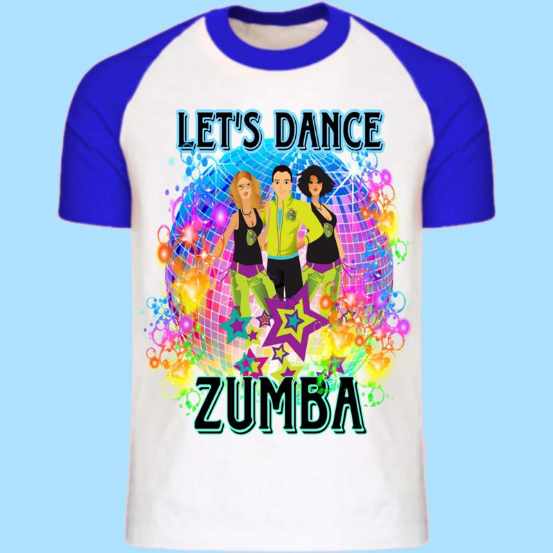 Zumba shirt design sales