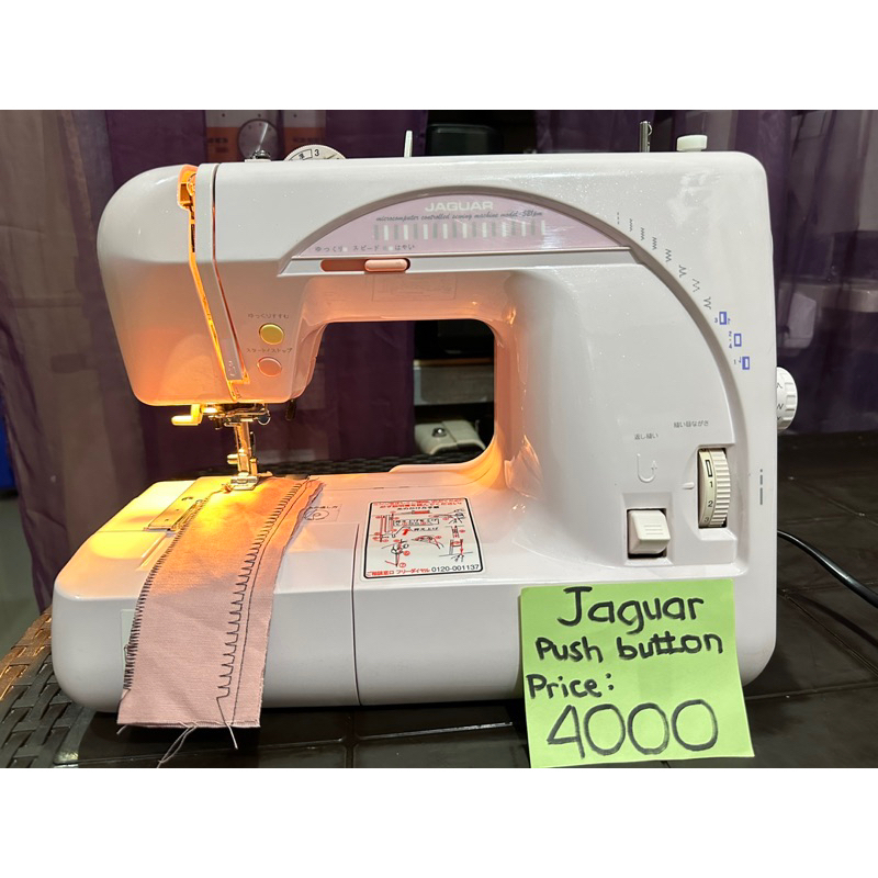 jaguar sewing machine push button control Shopee Philippines