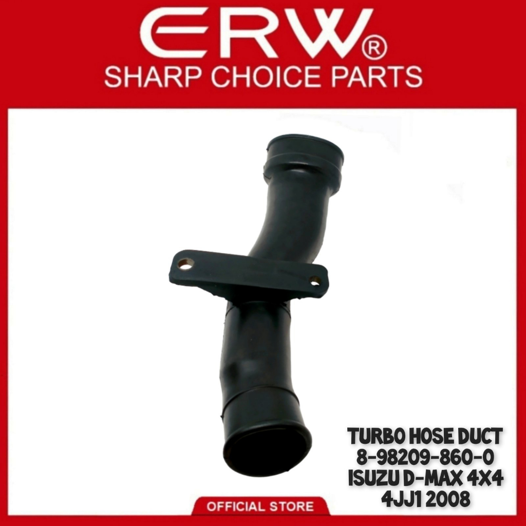 TURBO AIR HOSE REPLACEMENT PART NO. (8982098600) ISUZU DMAX 4X4 4JJ1