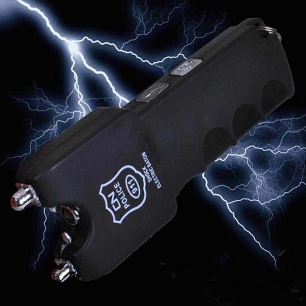 Electric Shocking Flashlight 3 In 1 Harmless Flat Stun Prank Shock Stick Shape Shock Toy