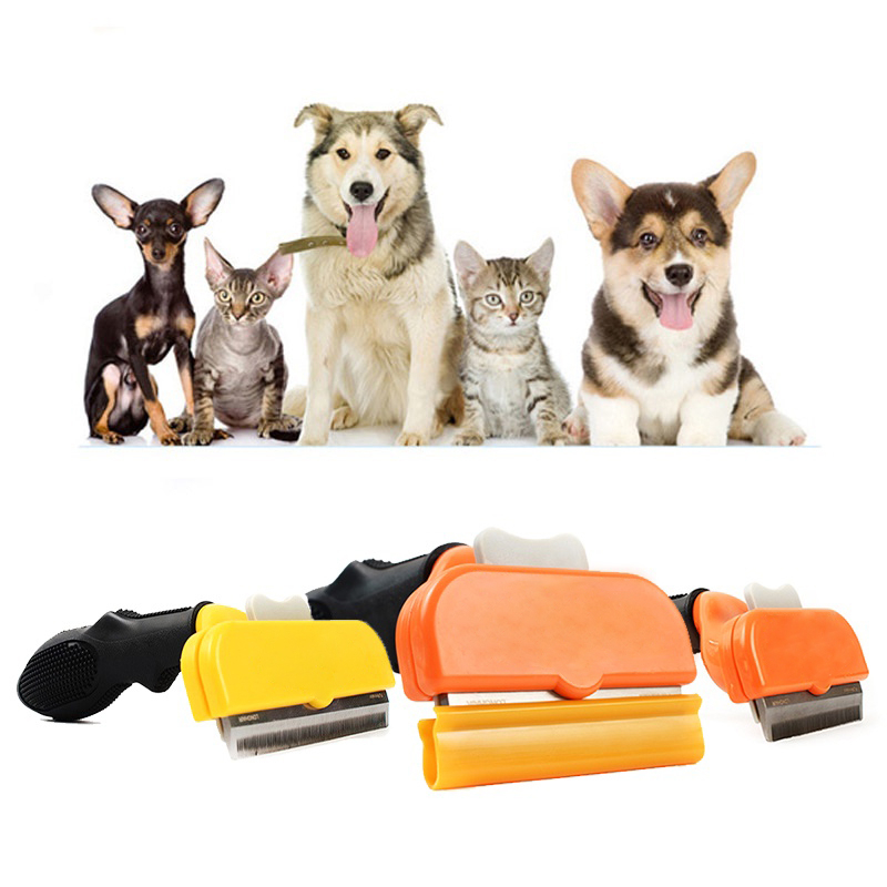 1Pcs Pet Deshedding Comb / Pet Pet threegeneration hair removal comb