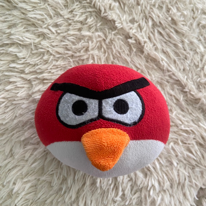 Angry birds stuffed toys preloved (red bird) Shopee Philippines