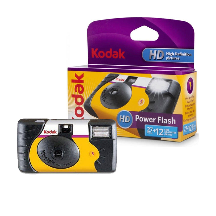 KODAK Disposable Film Cameras Funsaver Daylight Power Flash Sport  Waterproof THE VINTAGE COLLECTIVE