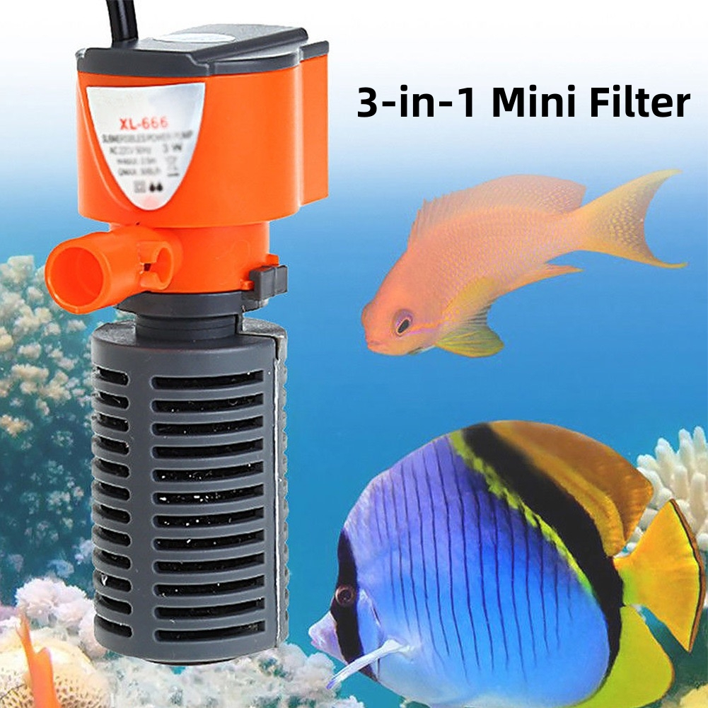 3 in 1 aquarium filter best sale