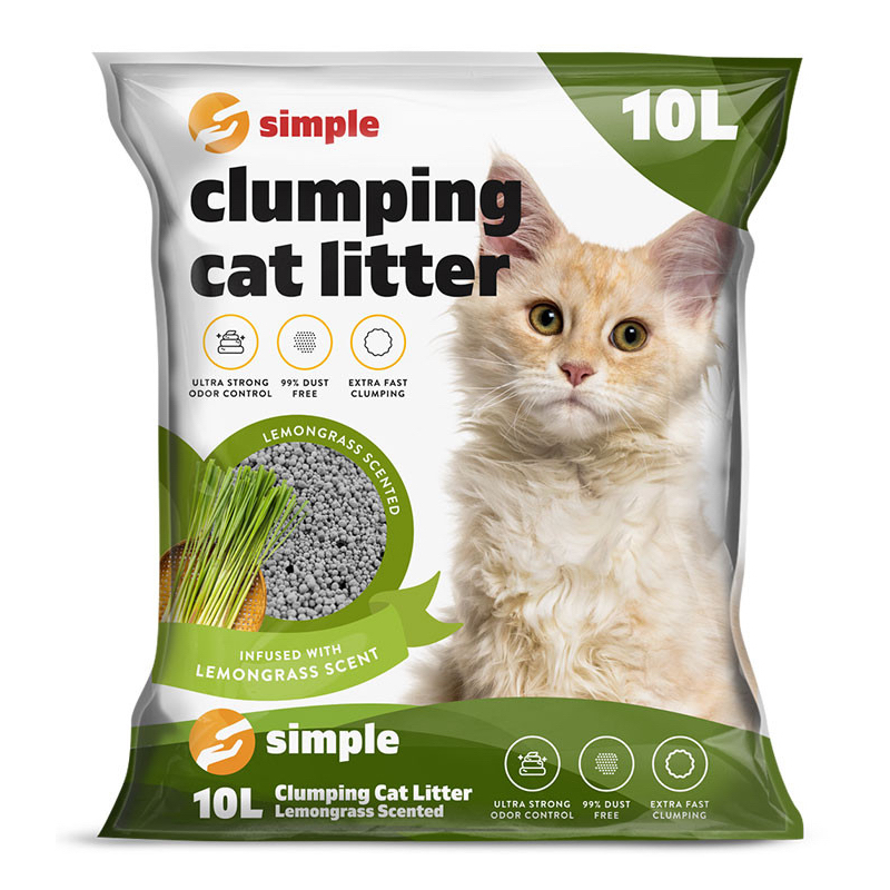 Simple Pets Lemongrass Clumping Cat Litter 10L (8kg) Shopee Philippines