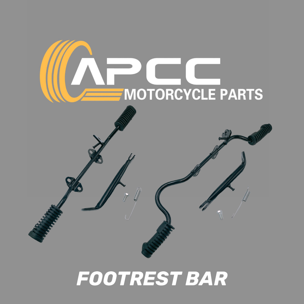 MOTORCYCLE FRONT FOOTREST ASSEMBLY WITH SIDE STAND FOR XRM110/WAVE100