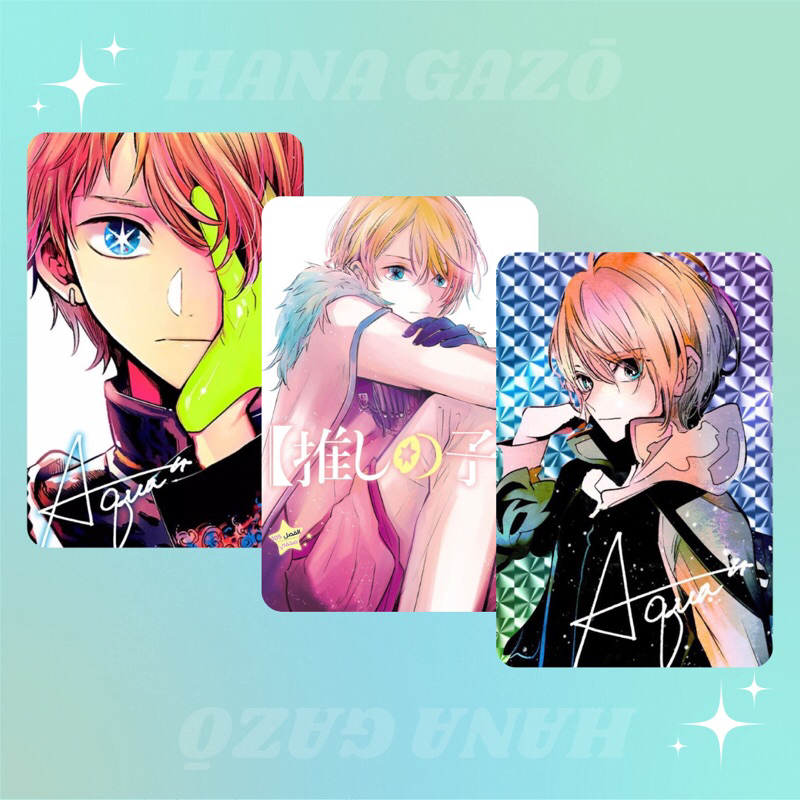 Oshi No Ko Aqua Manga Photocards Shopee Philippines