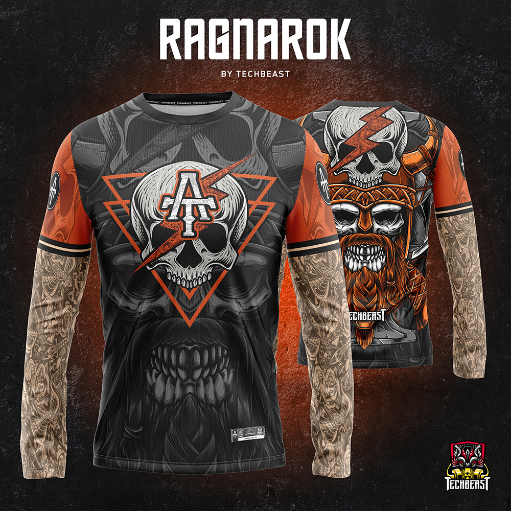 Ragnarok Long Sleeves Full Sublimation Jersey Clothing Techbeast