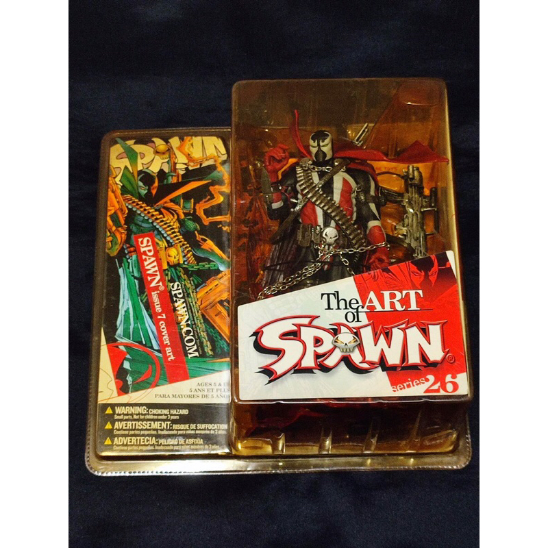 SPAWN, sealed - McFarlane Art of Spawn Series 26 Issue 7 Cover Commando ...