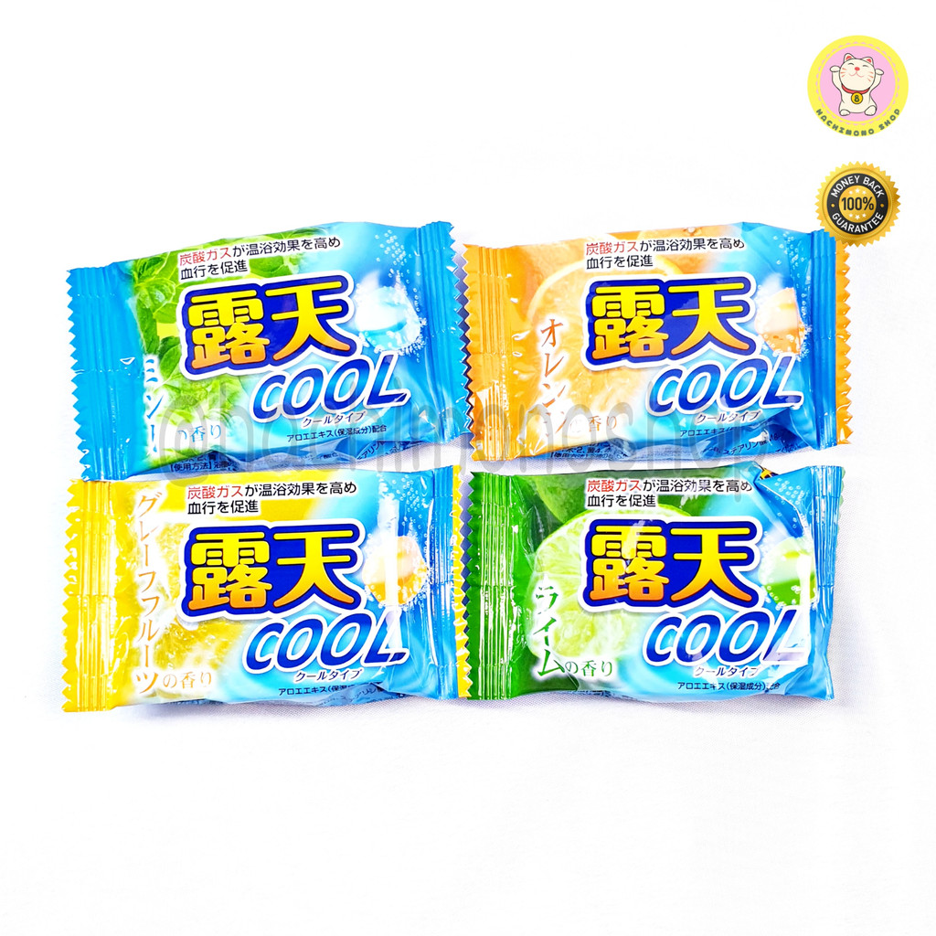 Fresh Cool Japan Carbonated Bath Salt Tablet Medicated Bath Salts