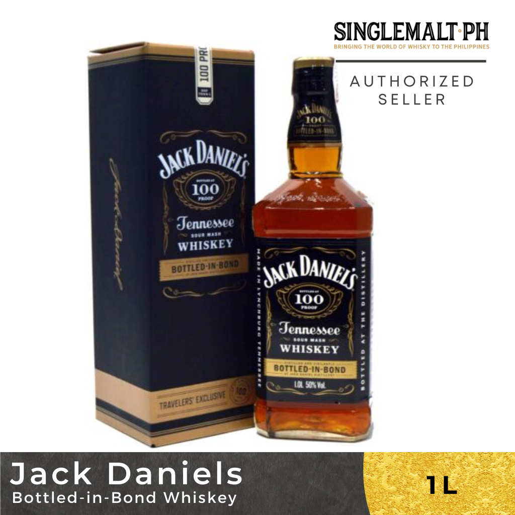 Jack Daniels Bottled-in-Bond 100 Proof Sour Mash Whiskey 1L | Shopee ...