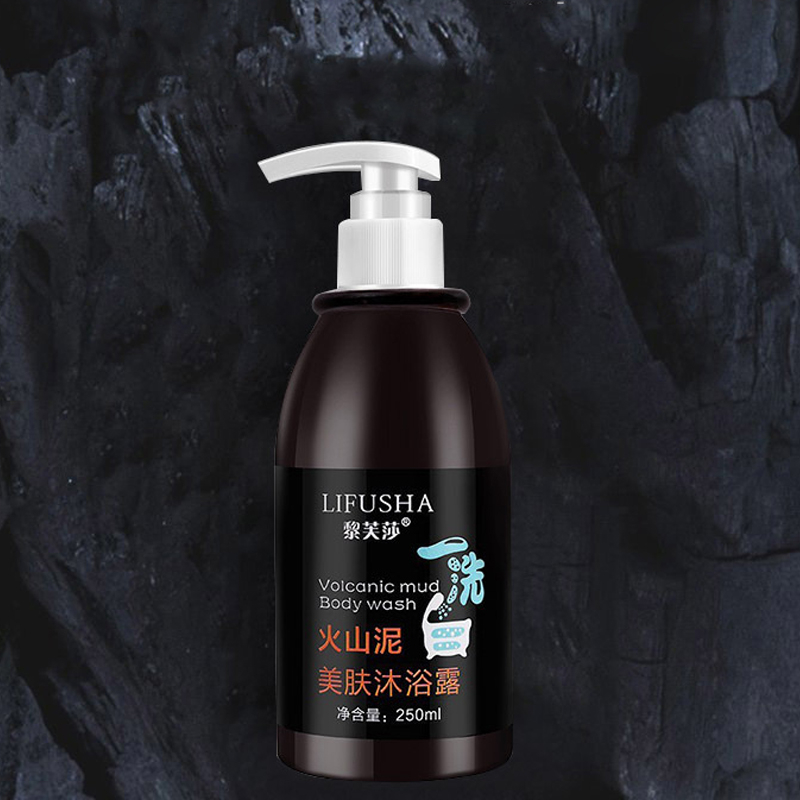 LUCKIN MART LIFUSHIA Volcanic Mud Body Wash 250 ml Shopee Philippines