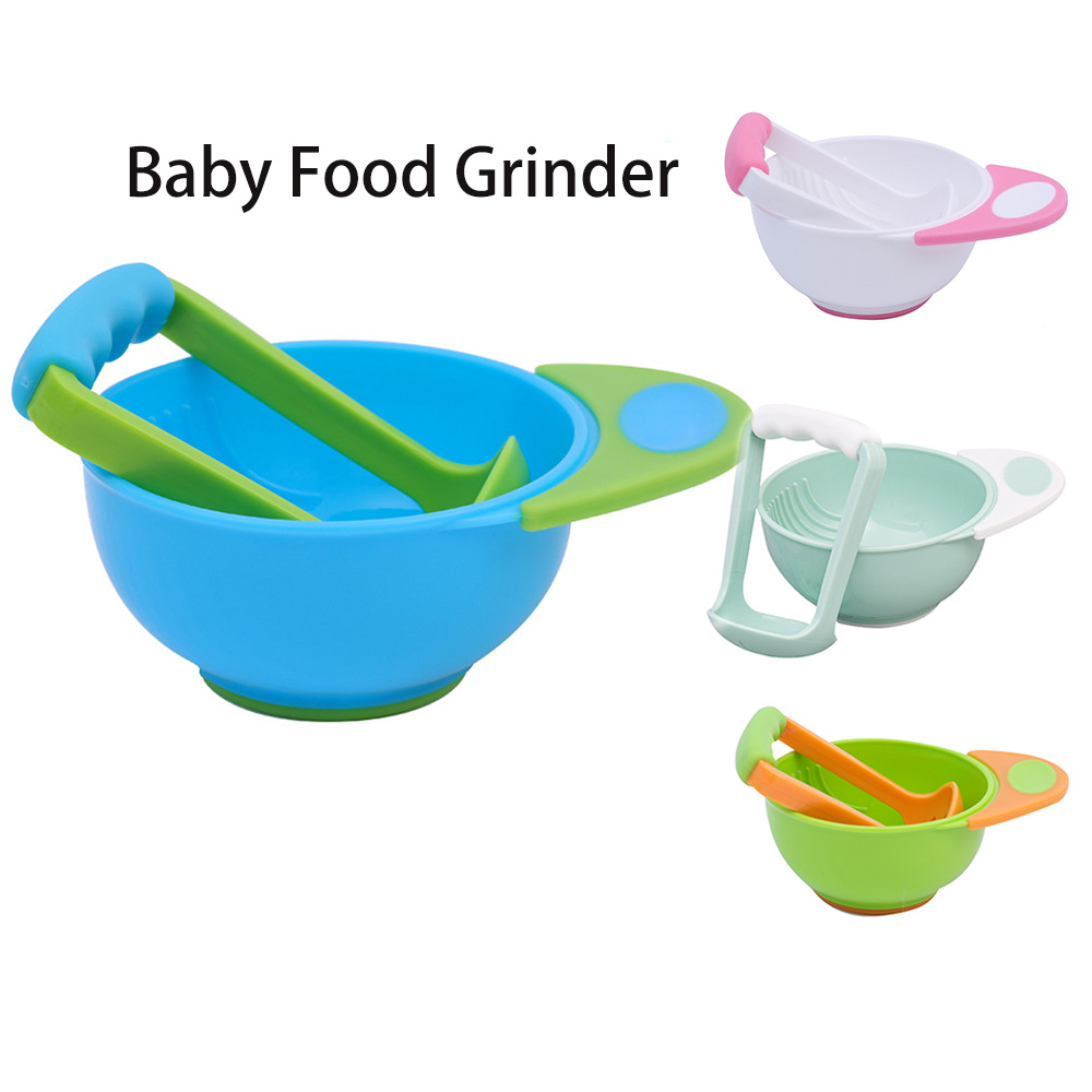 Cozyland Mash masher Food Mills Bowl Set Manual Grinding Food Maker