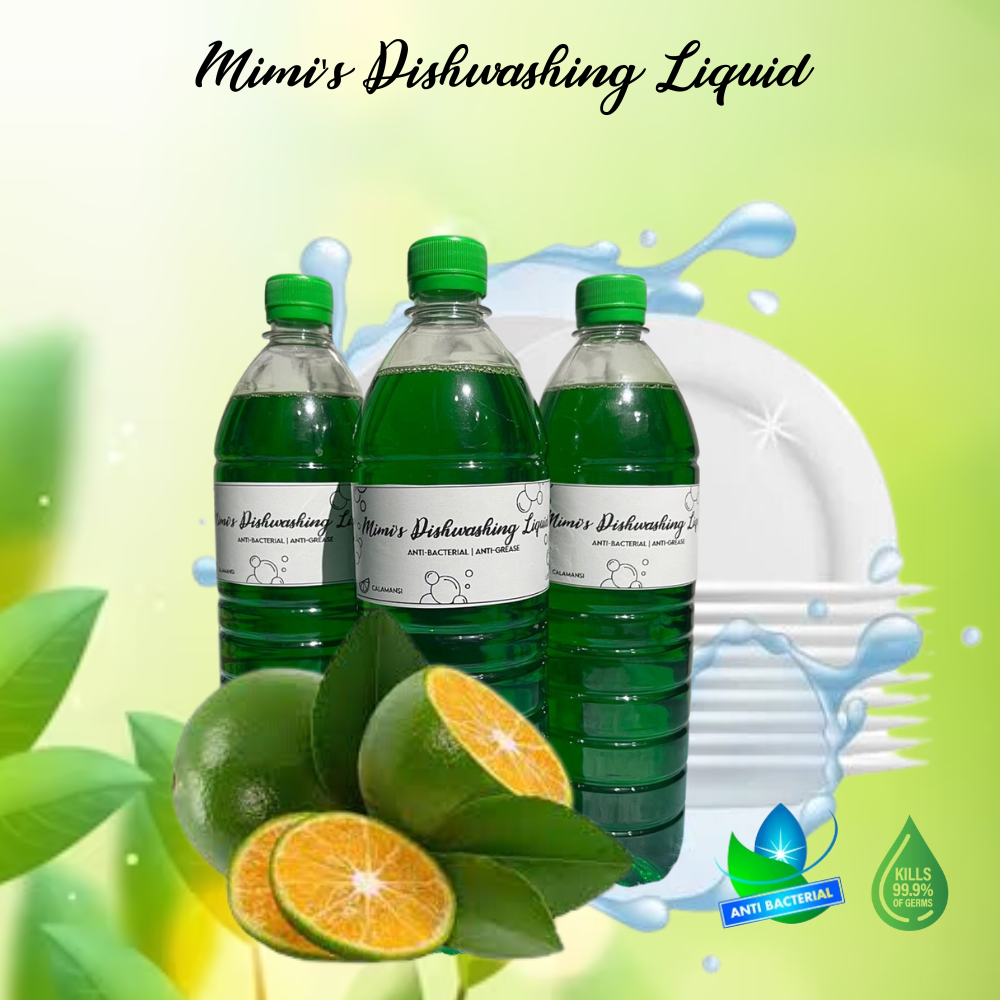 MiMi's Dishwashing Liquid | Anti - Bacterial | Anti - Grease 1 Liter ...