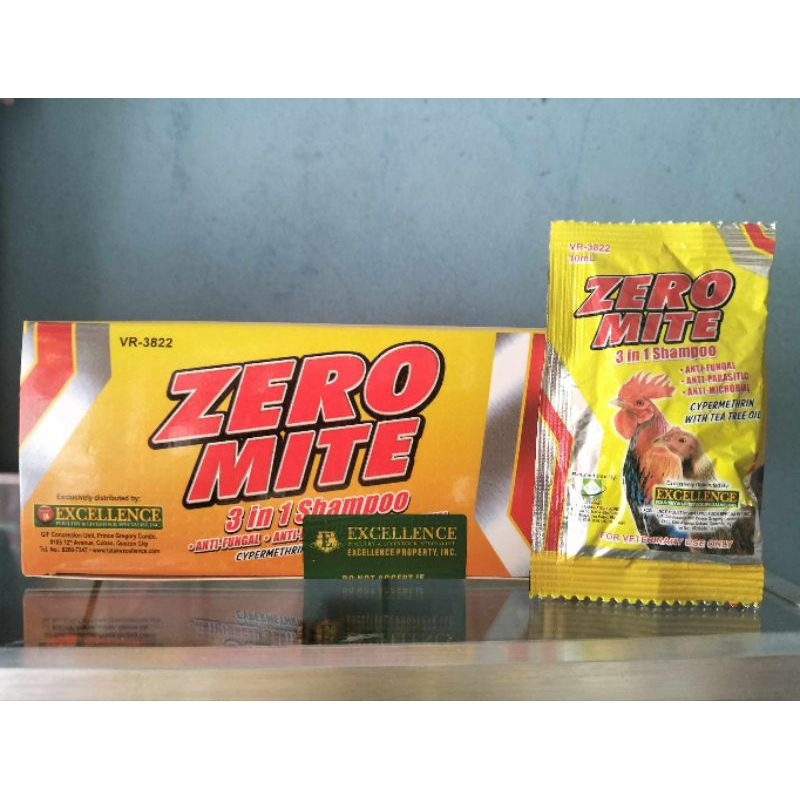 Zero Mite 3 in 1 Animal Shampoo sold per sachet Shopee Philippines