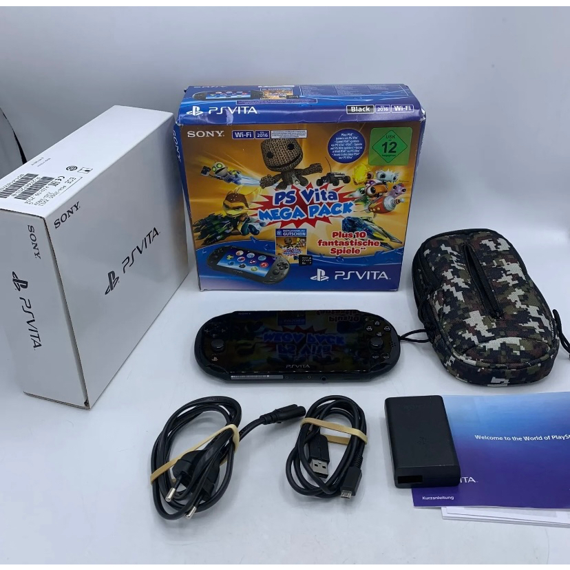 Sony Playstation PS Vita Slim 1GB Crystal Black Games Console PCH2016 Original Shopee Philippines