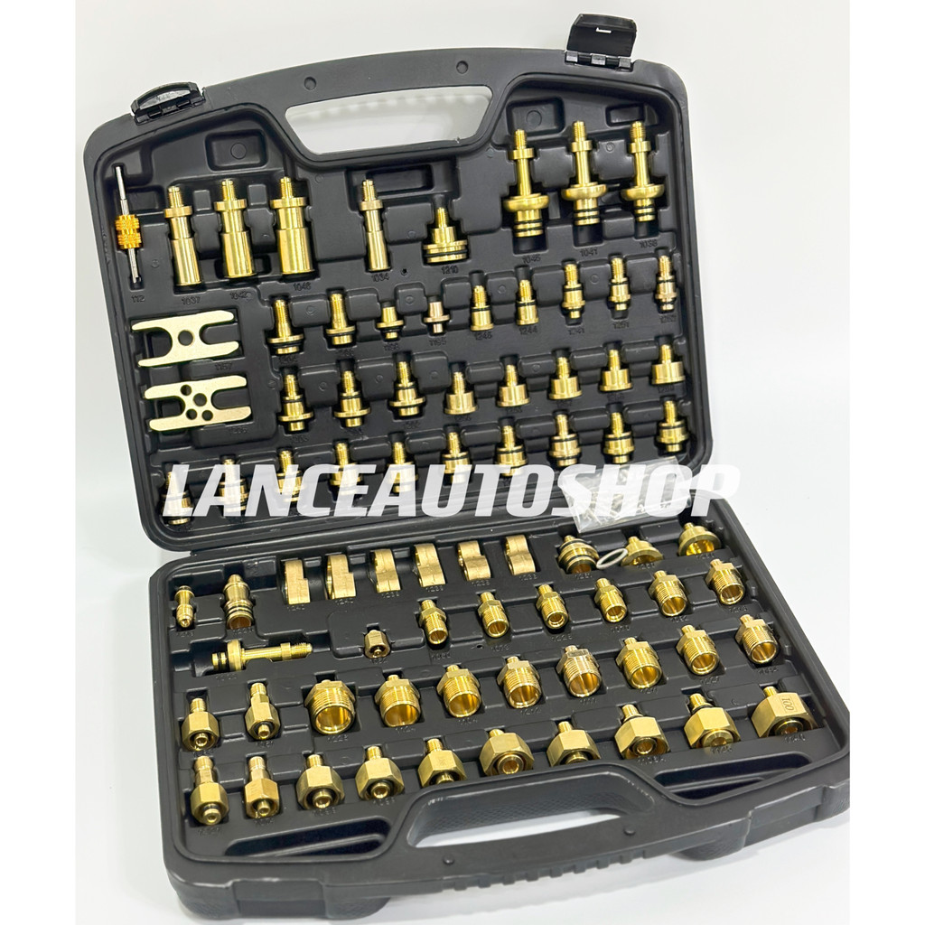 77PCS Universal Automotive Air Conditioning Leak Detector Tools Kit