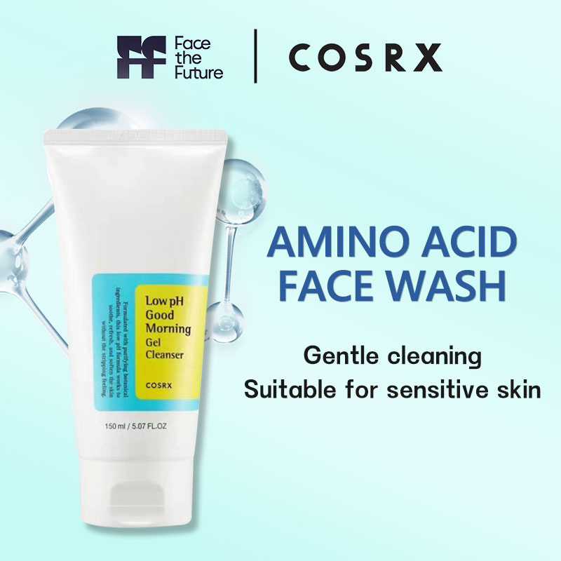COSRX Low pH Good Morning Gel Cleanser Face Exfoliator Facial Cleanser