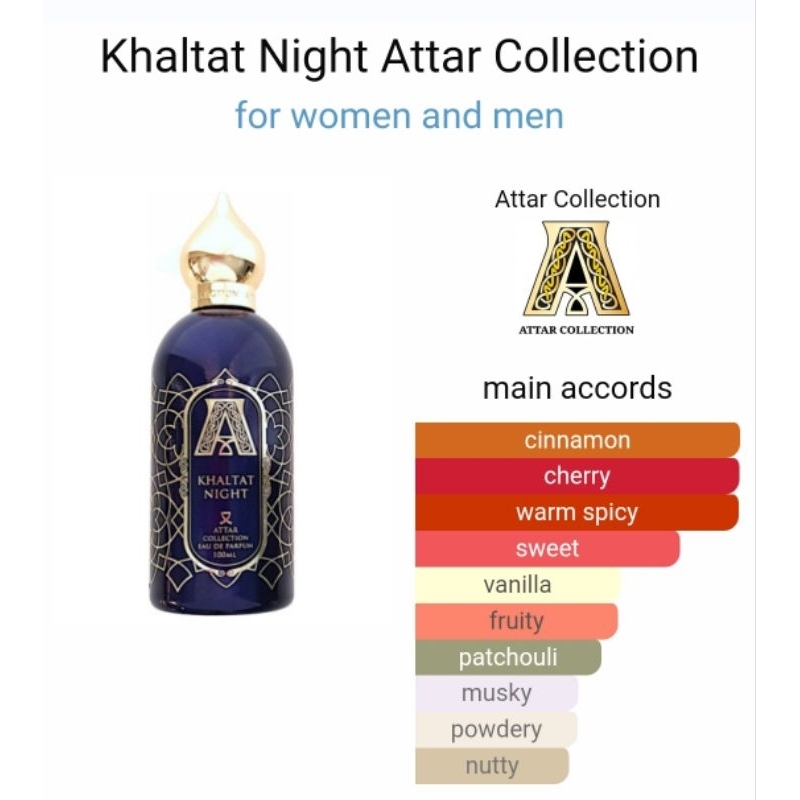 ATTAR COLLECTION KHALTAT NIGHTS | Shopee Philippines