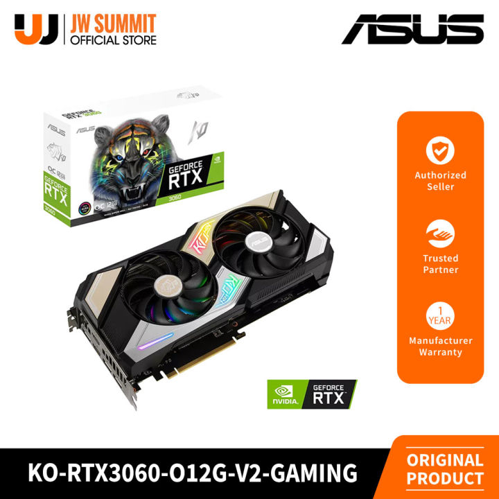 Asus KO RTX 3060 O12G V2 Gaming Video Card LHR DDR6 192BIT (KORTX3060